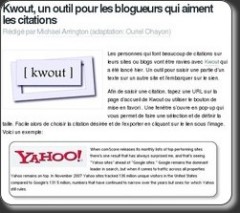 Kwout : outil pour blogueur Kwout : outil pour blogueur