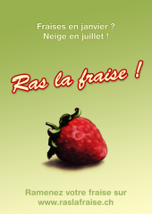 Ras la fraise ! Ras la fraise !